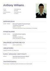 Page 1, cv anthony williams