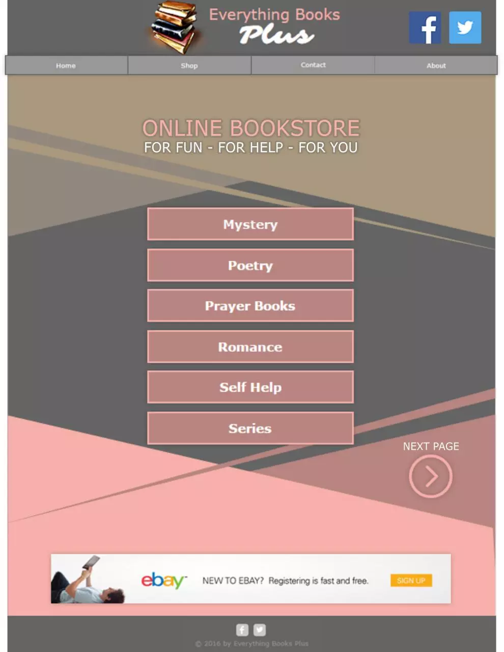 Page 1 of 2, Everythingbooks Virtual Catalog Final