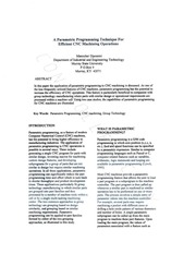 Page 1, parametric programming case studies