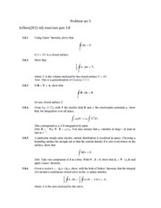 Page 1, Electromagnetism problem set 3