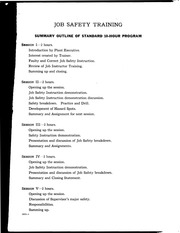 Page 2, TWI Job Safety Manual