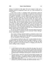 Page 5, An Essay on Islamic Cultural Relativism
