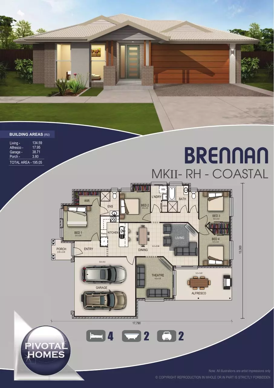 Page 1 of 1, BRENNAN MK II RH Coastal