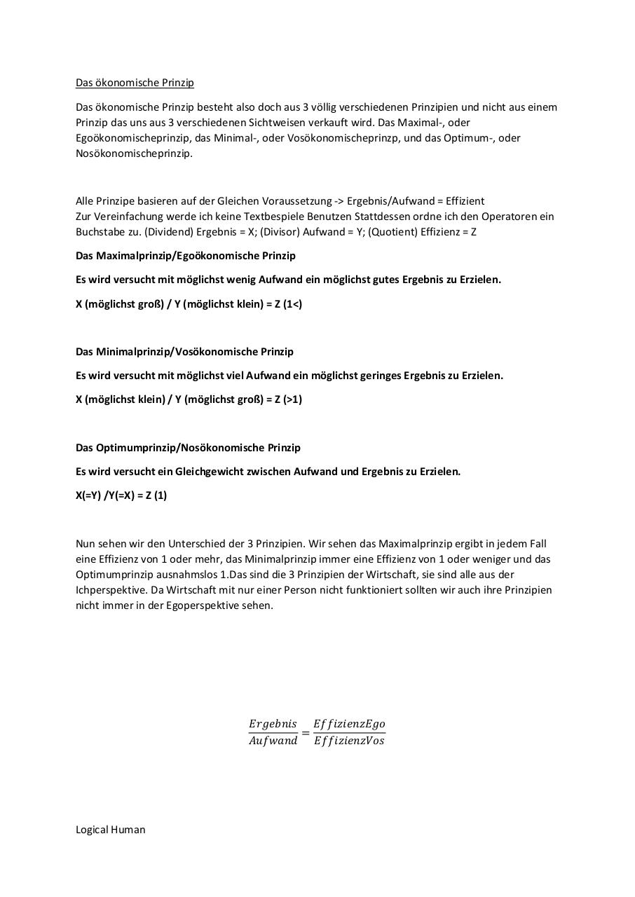 Document preview Das Ã¶konomisch Prinzip Version 2 Abgabe.pdf - page 4/4