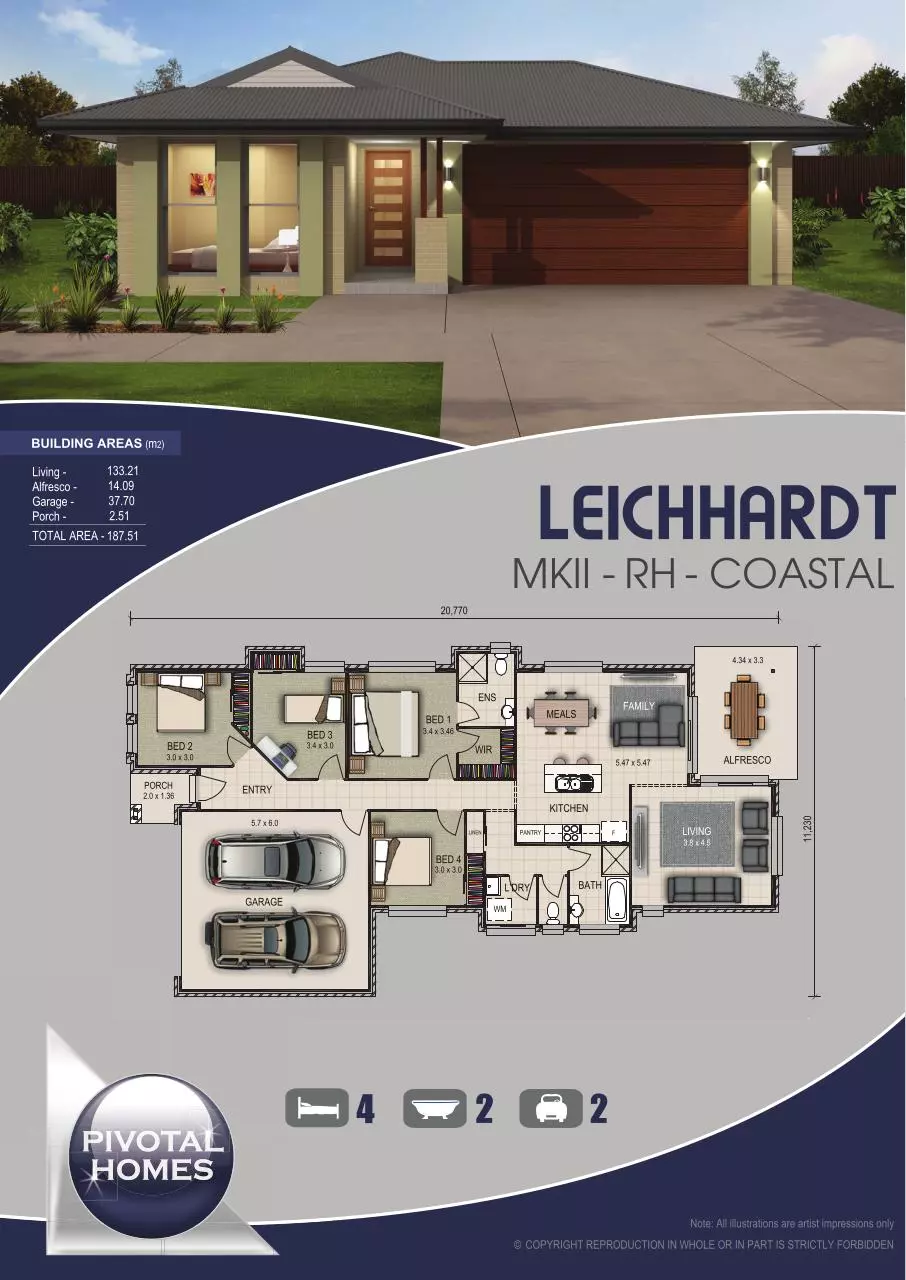 Page 1 of 1, LEICHHARDT MK II RH Coastal