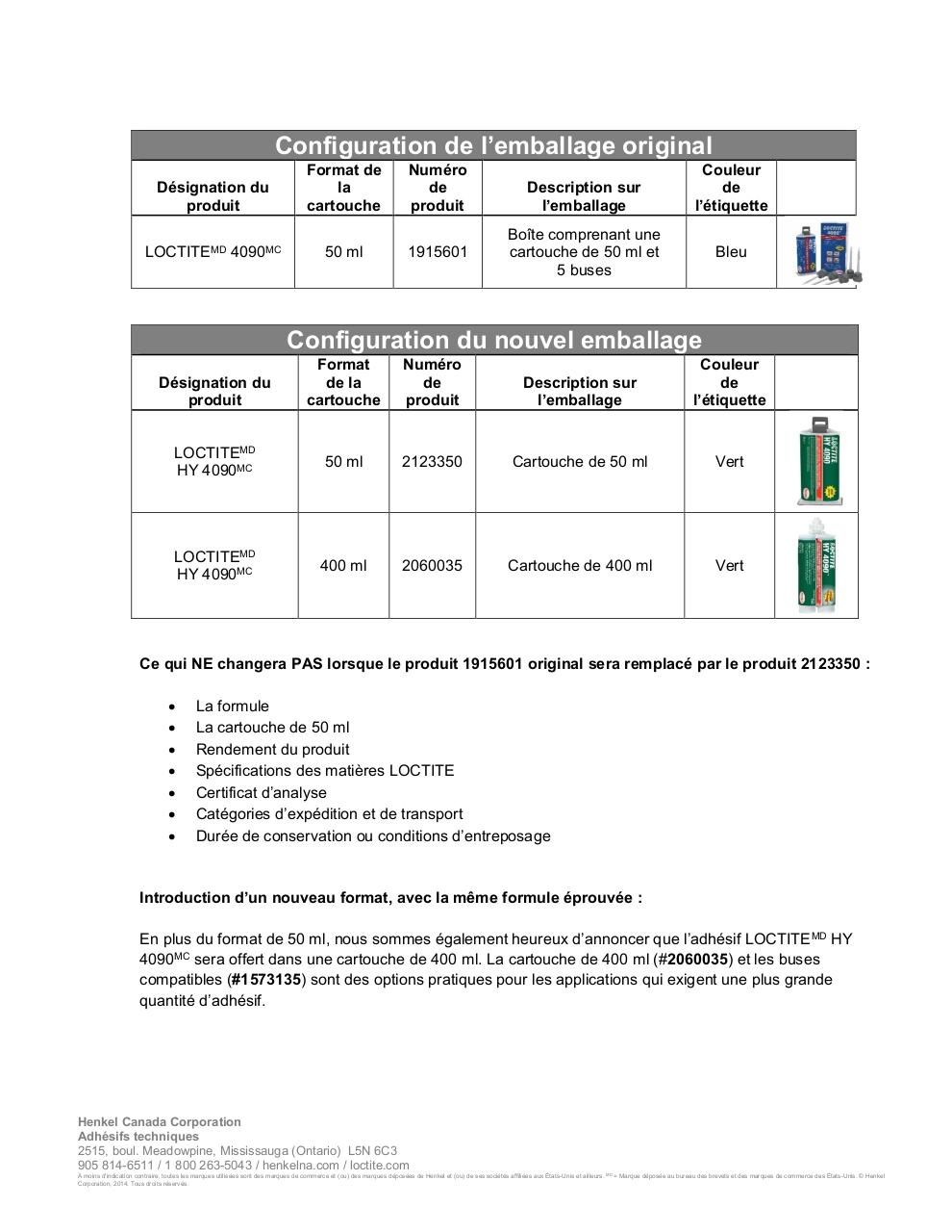 Loctite HY 4090 Letters & Sell Sheets French.pdf - page 2/7