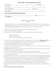Page 2, Coloring Contest Flyer