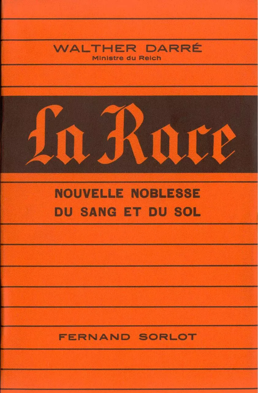 Page 1 of 161, Darré Richard Walther La Race