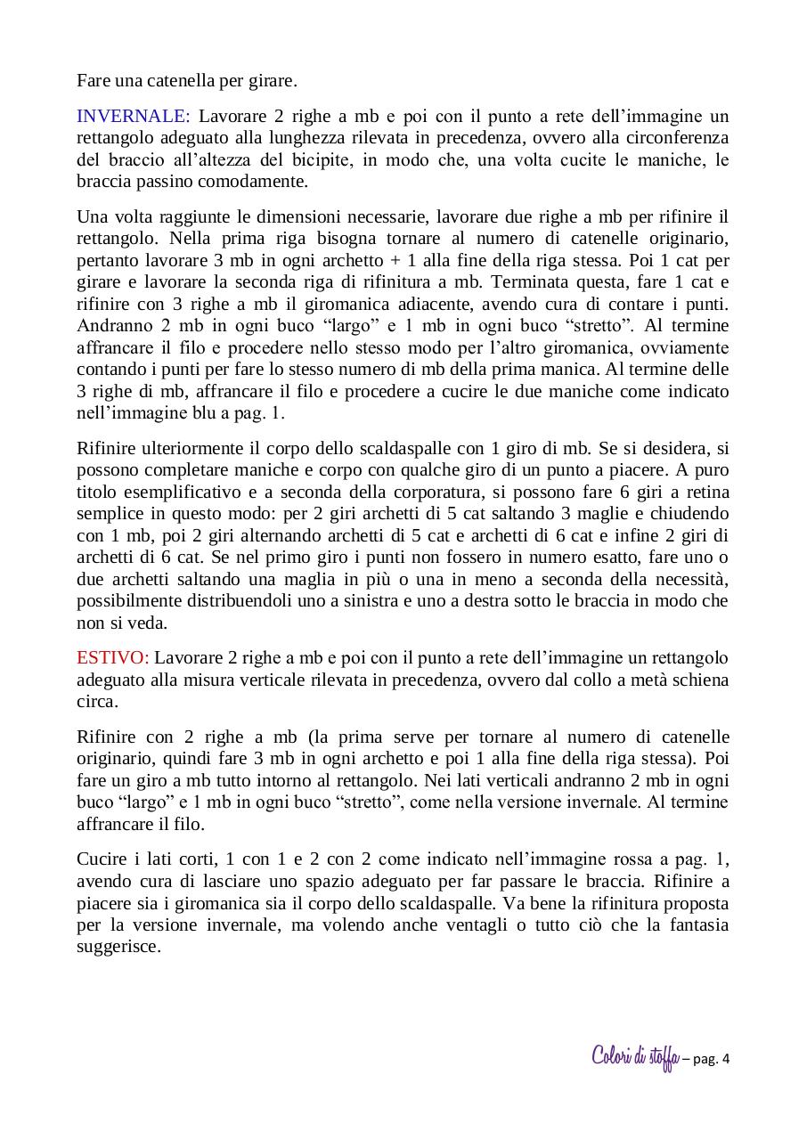 Document preview SCALDASPALLE QUATTRO STAGIONI COLORI DI STOFFA.pdf - page 4/4
