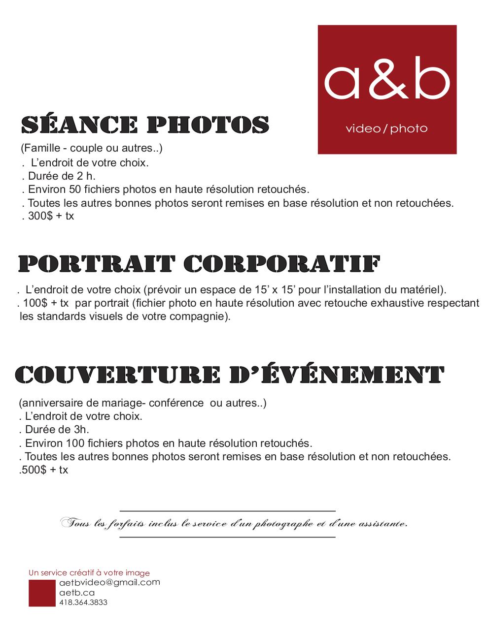 Document preview forfait seÌance photo aetb.pdf - page 1/1
