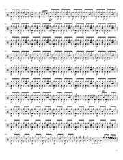 Page 3, i want you back jazz version Drum