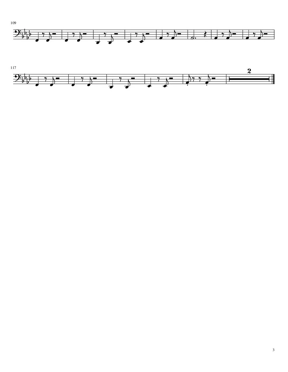 Page 3 of 3, i want you back jazz version Tuba