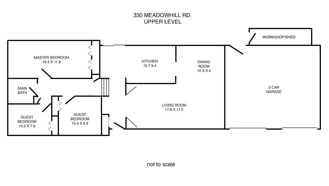 Page 1 of 2, 330 Meadowhill Road floor plan