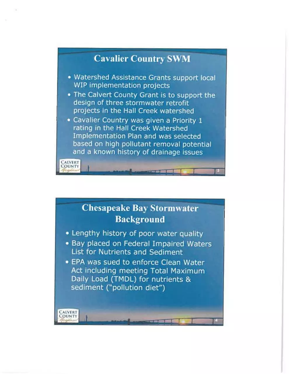 Page 2 of 14, Cavalier Presentation 2016 11 03
