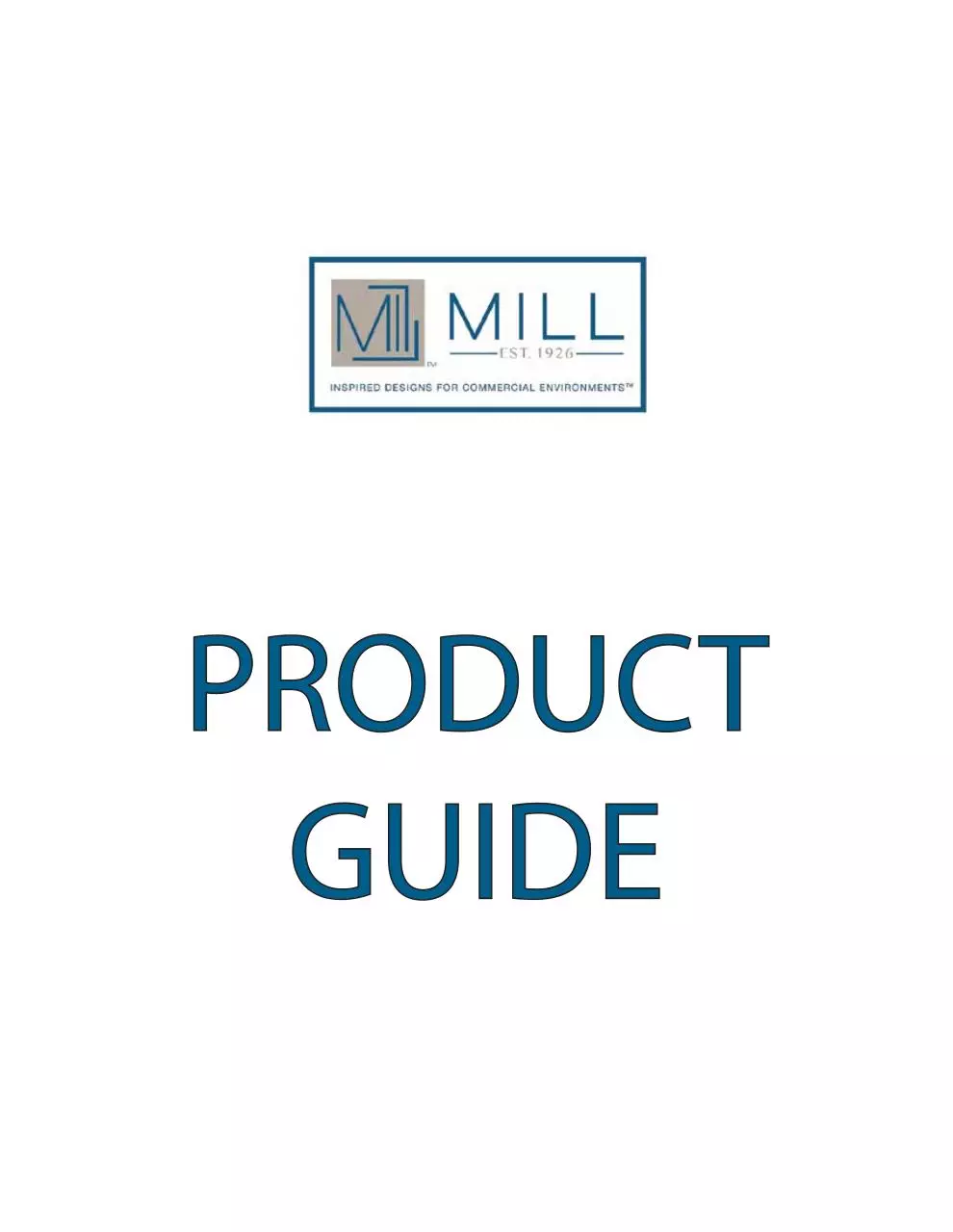 Page 1 of 24, Mill Product GuideRS
