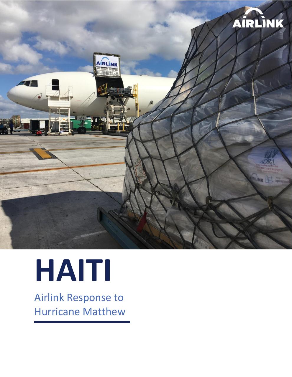 1 Month - Haiti Report.pdf - page 1/12