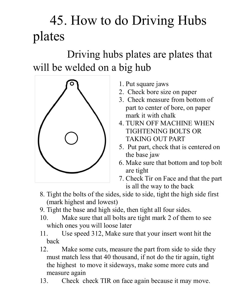 Document preview 45 Driving Hubs plates.pdf - page 1/2