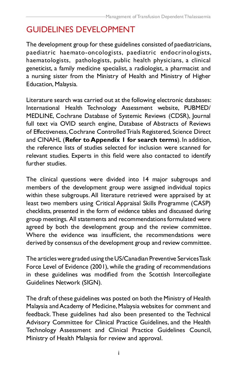 CPG Management of Thalassaemia.pdf - page 3/100