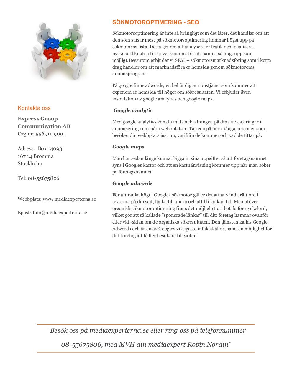 Document preview Information Media-Experterna.pdf - page 2/2