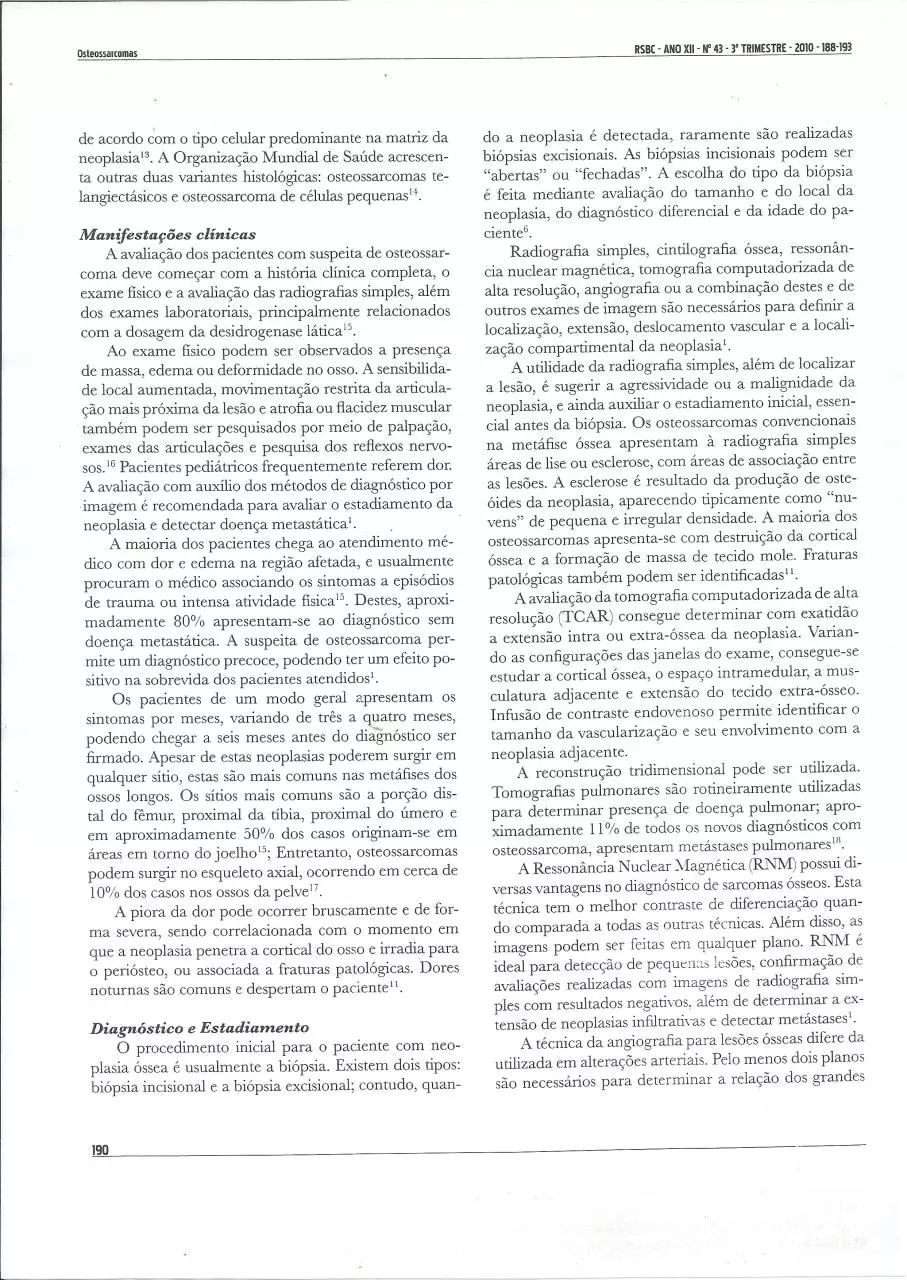 Page 3 of 6, Artigo Revista 43 Osteossarcomas
