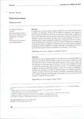 Page 1, Artigo Revista 43 Osteossarcomas