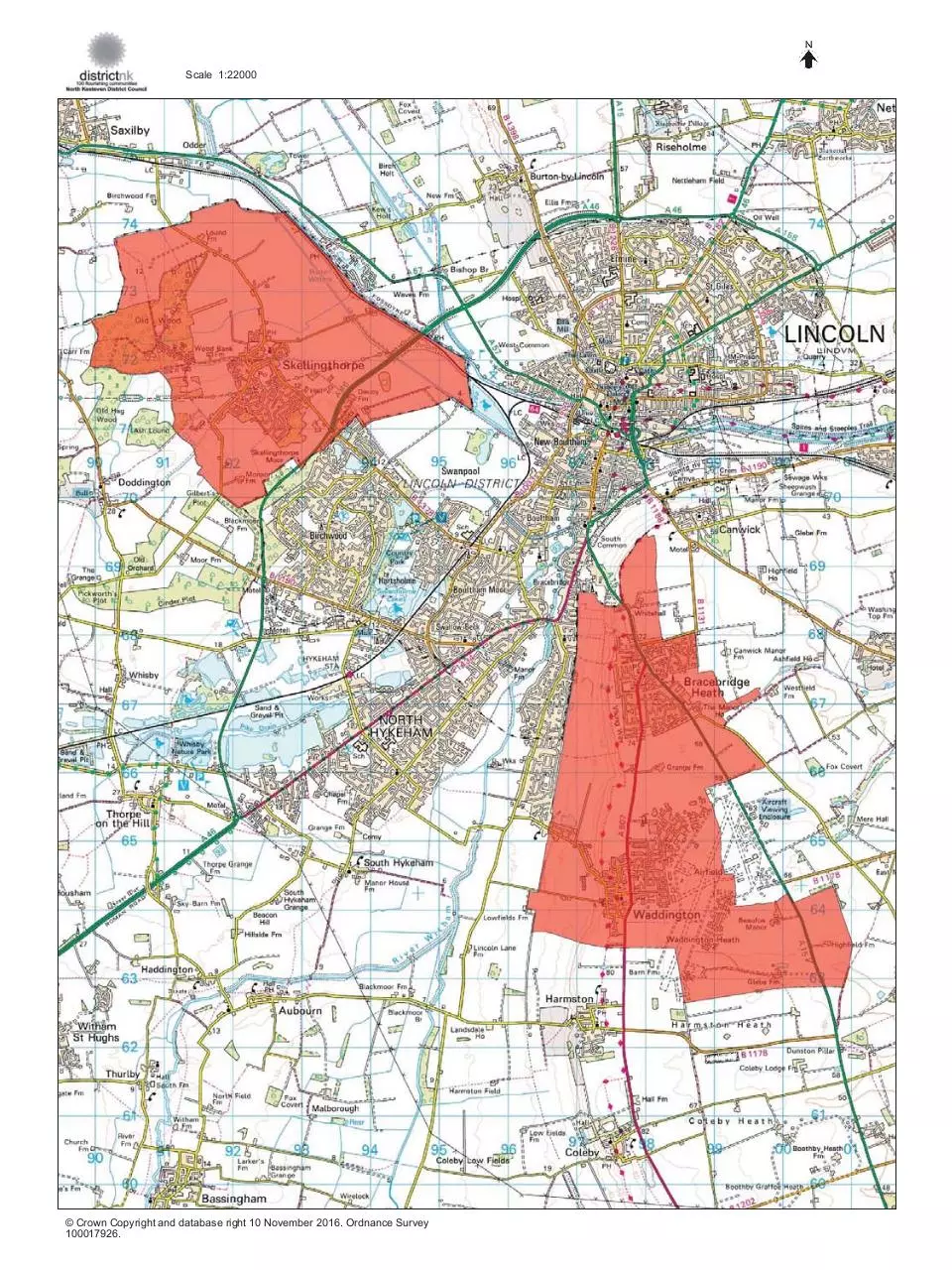 Page 1 of 1, Bracebridge Heath, Waddington East and Skellingthorpe1