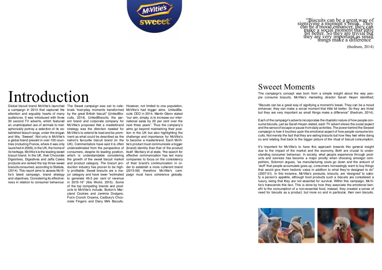 Monalisa Chanakira - McVitie's Campaign Report.pdf - page 2/6