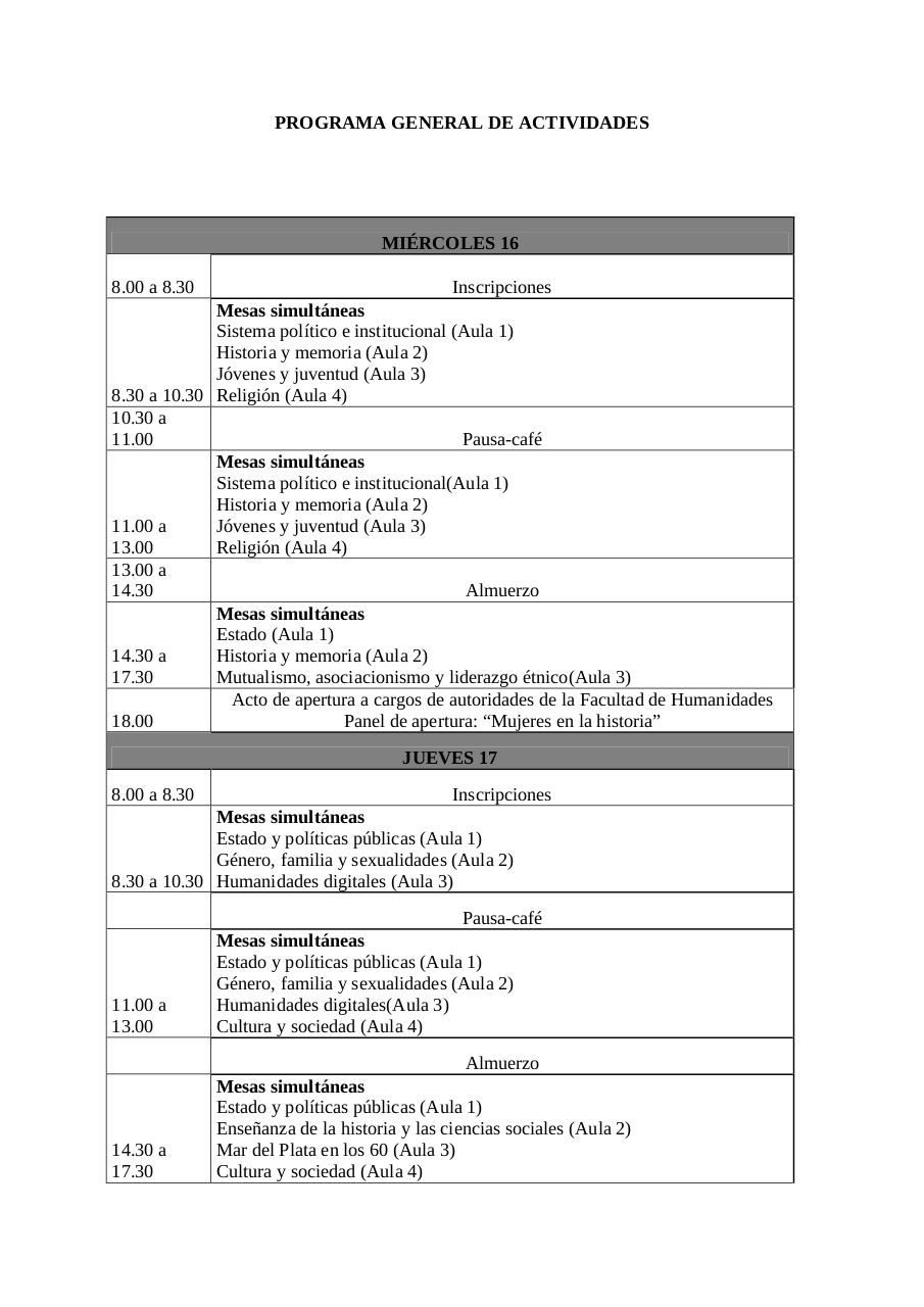 PROGRAMA XI Jornadas de Investigadores en Historia.pdf - page 3/20