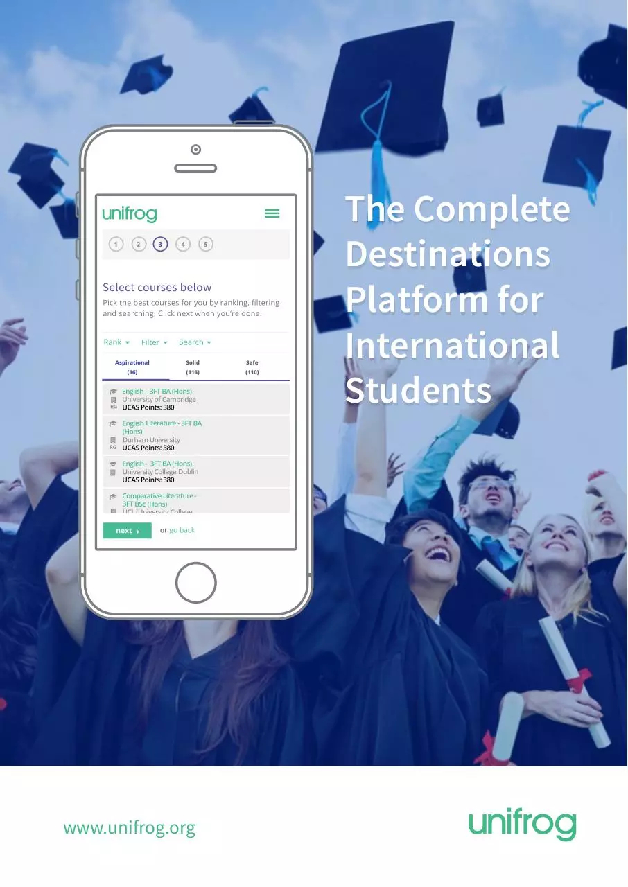 Page 1 of 7, Unifrog International