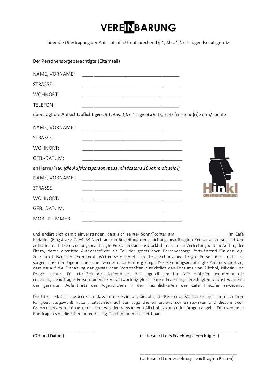 Document preview - Aufsichtszettel Hinkofer.pdf - Page 1/1