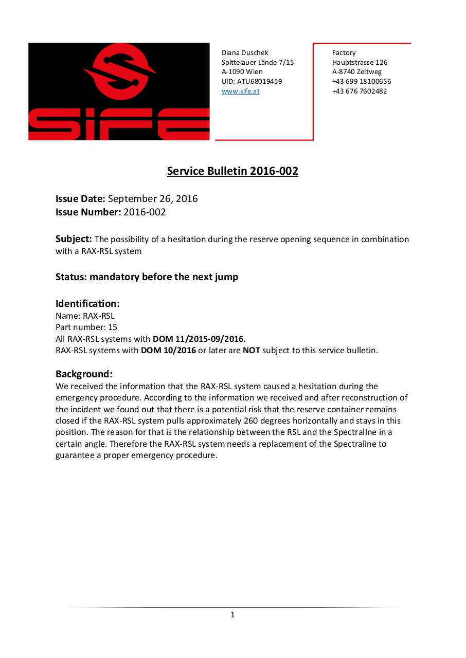 Document preview SM160901-SIFE.pdf - page 2/3