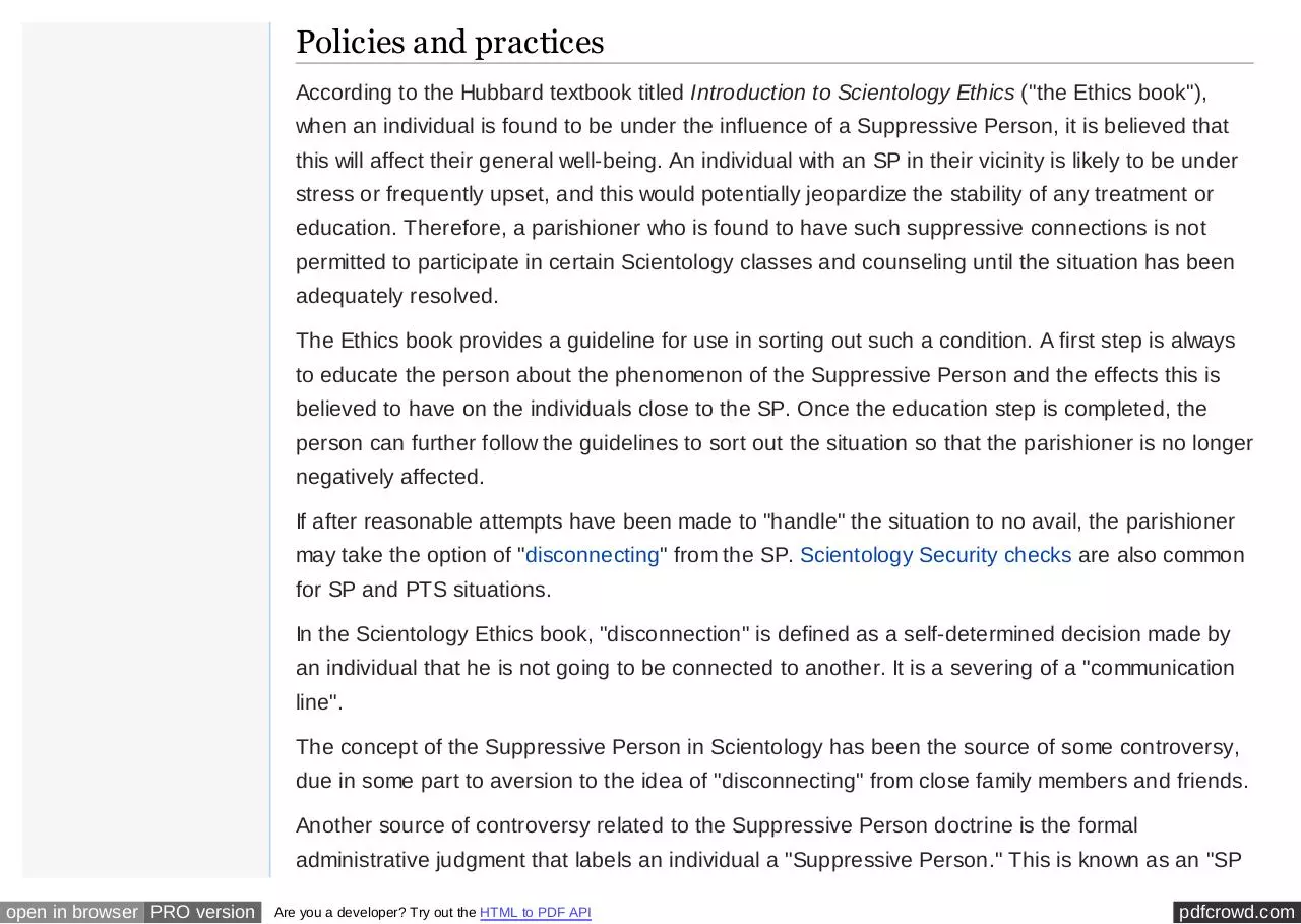 Page 3 of 10, en wikipedia org wiki Suppressive Person