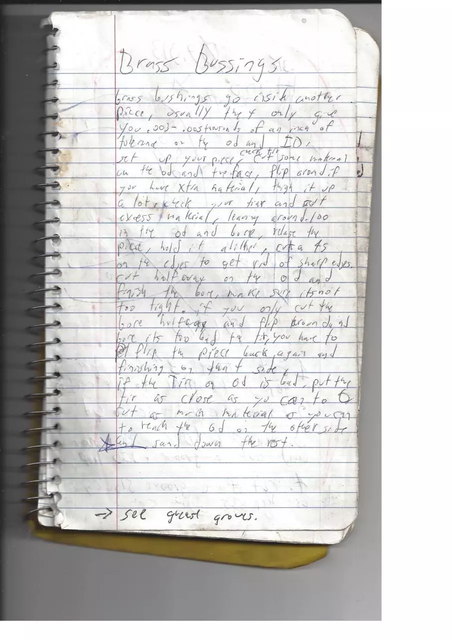 Page 1 of 30, martin sprocket and gear note book gl