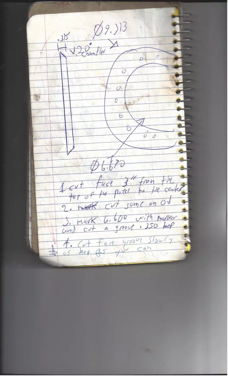 Page 2 of 30, martin sprocket and gear note book gl