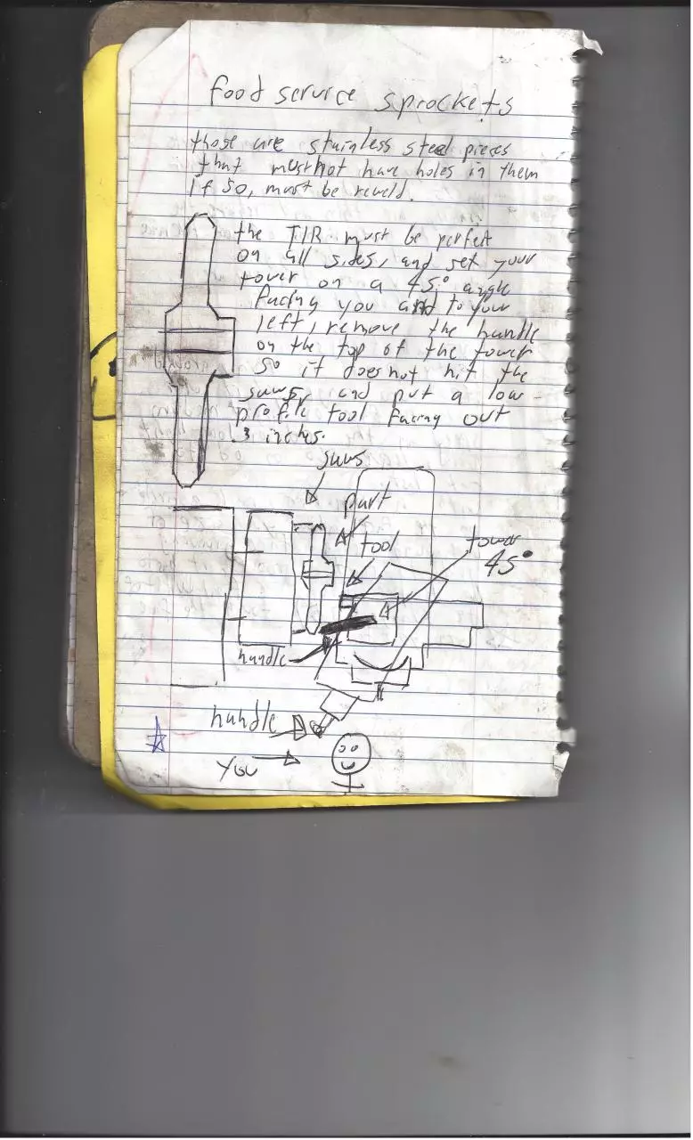 Page 4 of 30, martin sprocket and gear note book gl