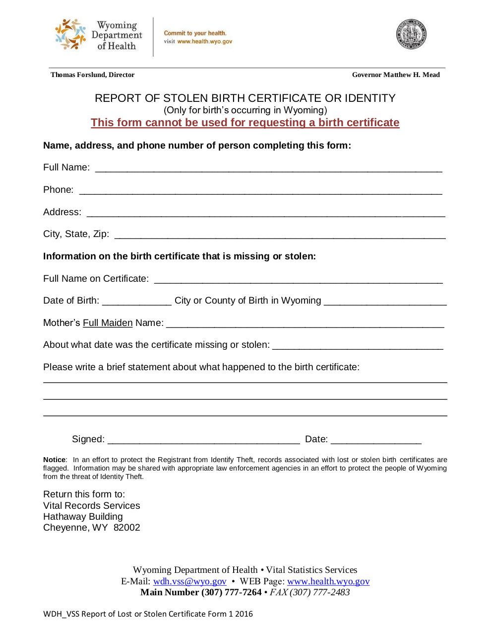 Document preview Report-of-Lost-or-Stolen-Certificate-Form-1-2016.pdf - page 1/1