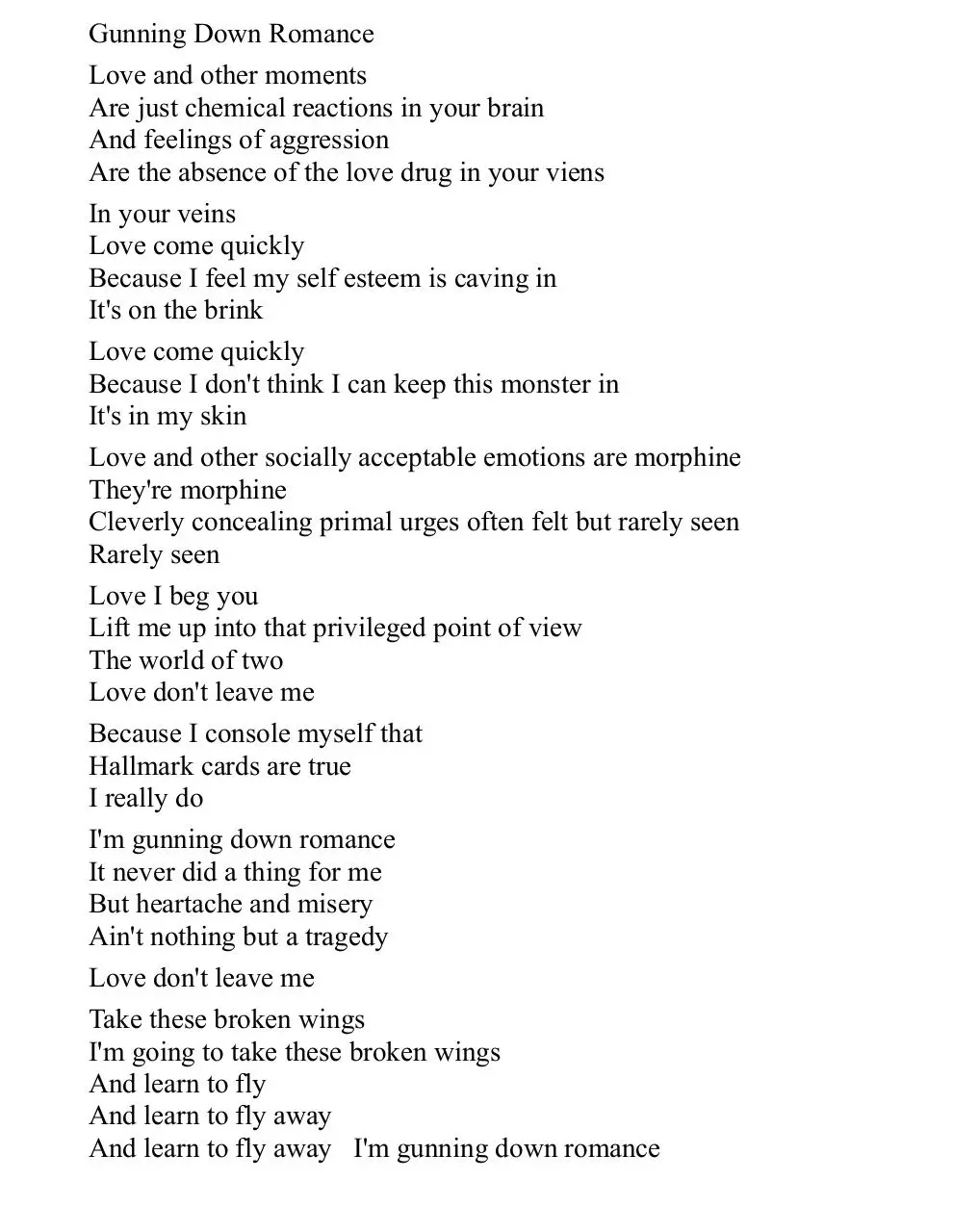 Page 1 of 2, savage garden gunning down romance spanish espanol ingles