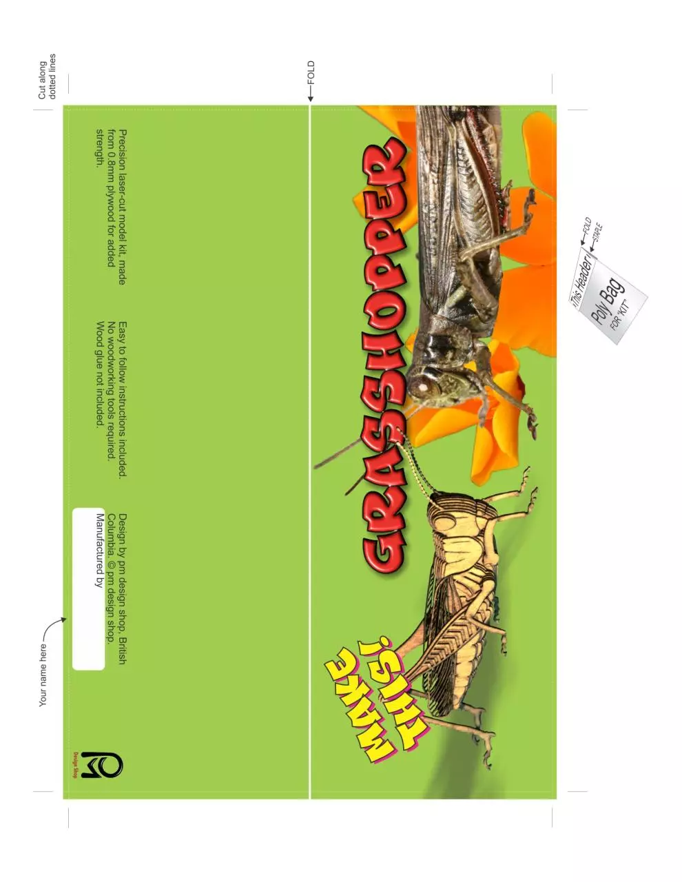 Page 3 of 11, Grasshopper pack