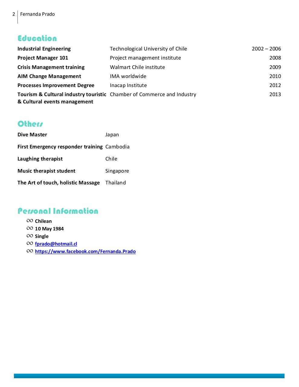 Document preview CV_English.pdf - page 2/2