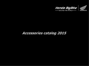 Page 1, Honda Thailand Big Bike Accessories