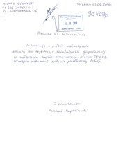 Page 4, Pismo Naczelnika Pierwszego Urzędu Skarbowego w Szczecinie