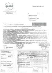 Page 5, Pismo Naczelnika Pierwszego Urzędu Skarbowego w Szczecinie