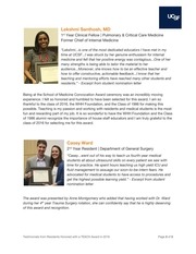 Page 3, TEACH Award Recipients 2016