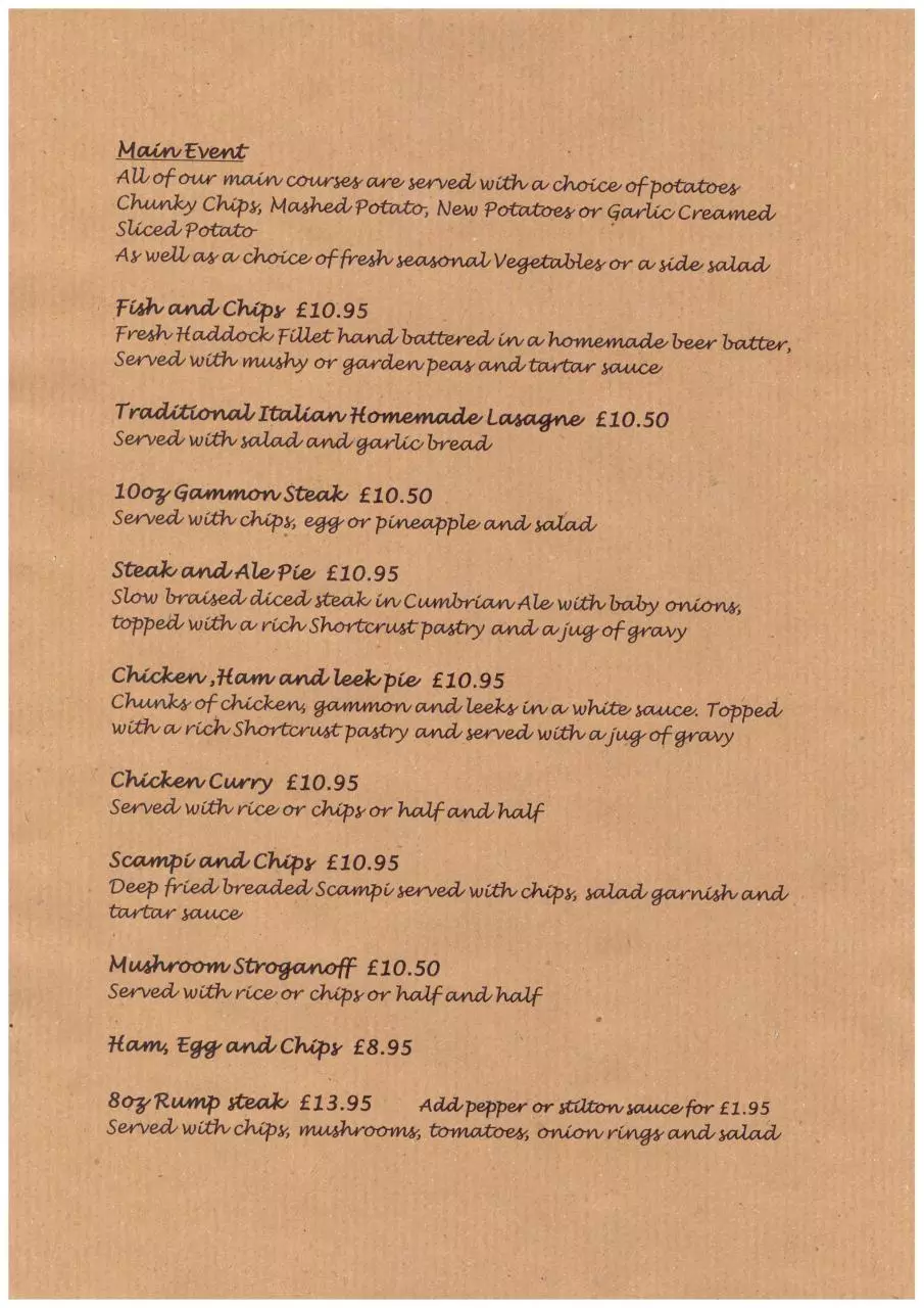 Page 1 of 1, main menu