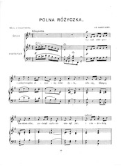Page 1, Moniuszko Polna rozyczka