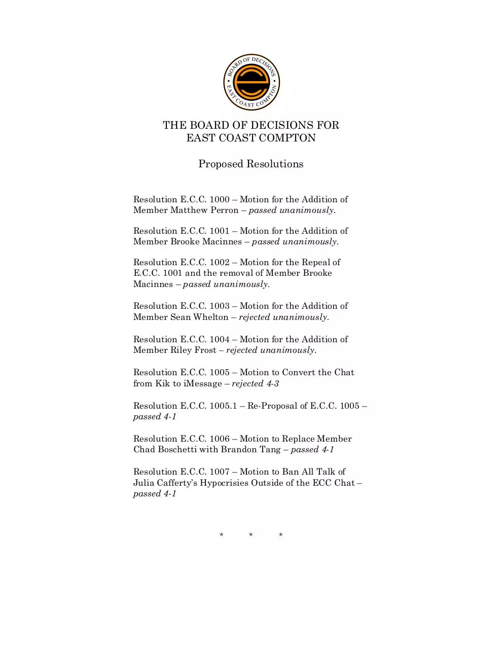Document preview - ECC Proposed Resolutions.pdf - Page 1/1