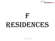 Page 1, F Residences