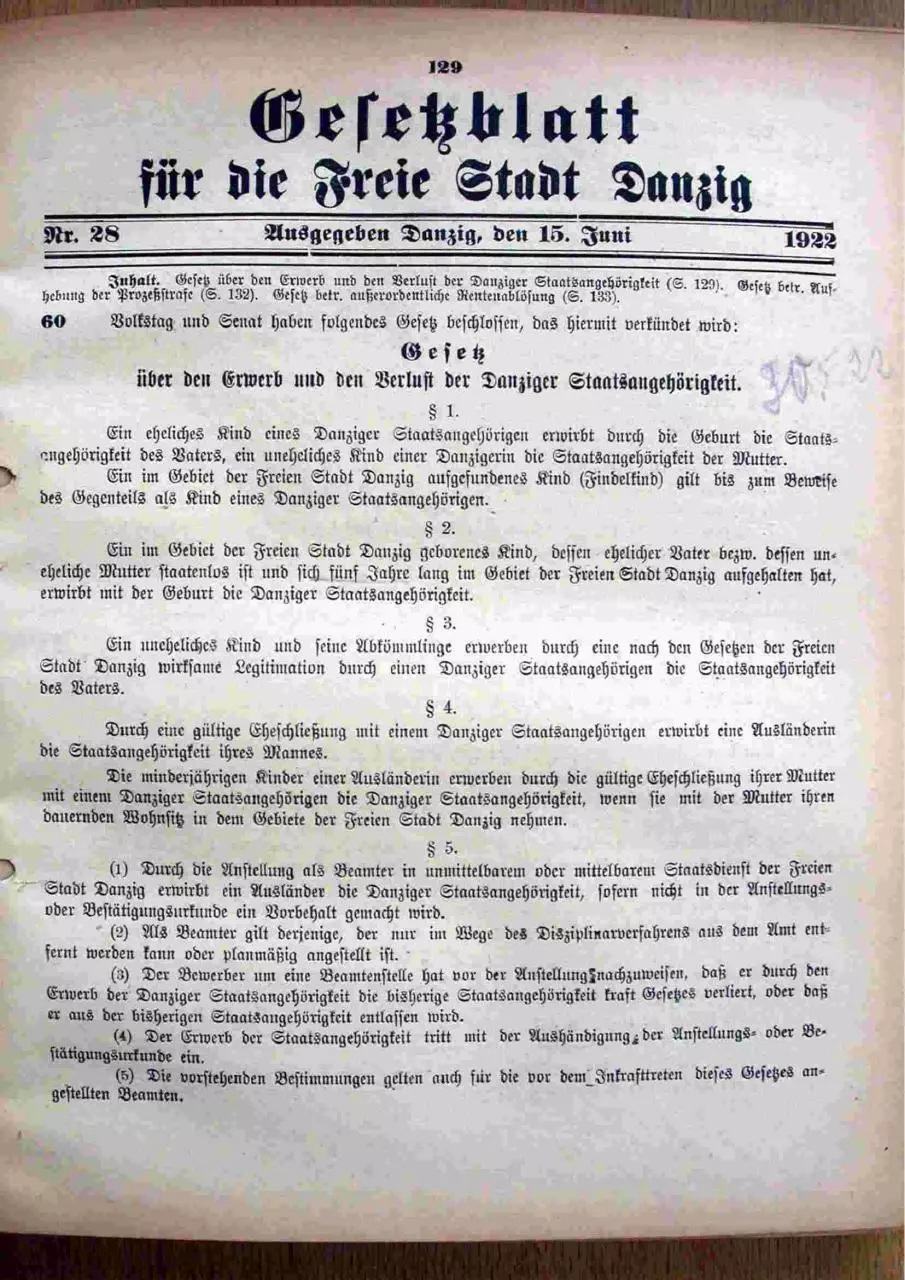 Page 1 of 6, da gbl 19220530 ge staatsangehoerigkeit