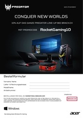 Page 2, ACER 10% Aktion Predator RocketGaming10 (1)