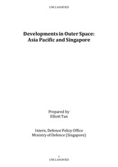 developments in outer space